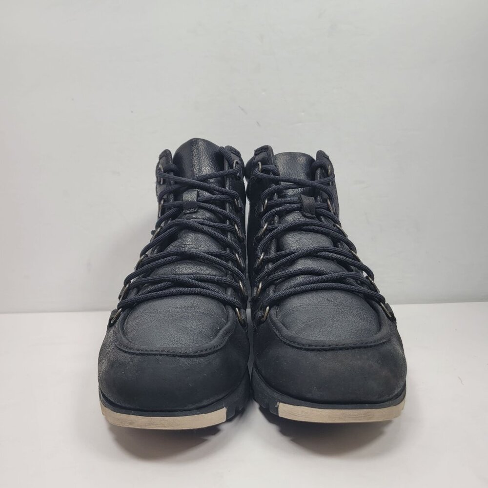 Sorel Harlow Women's Black Lace Up Ankle Boots NL3339-010 US Size 7.5 - Picture 3 of 9